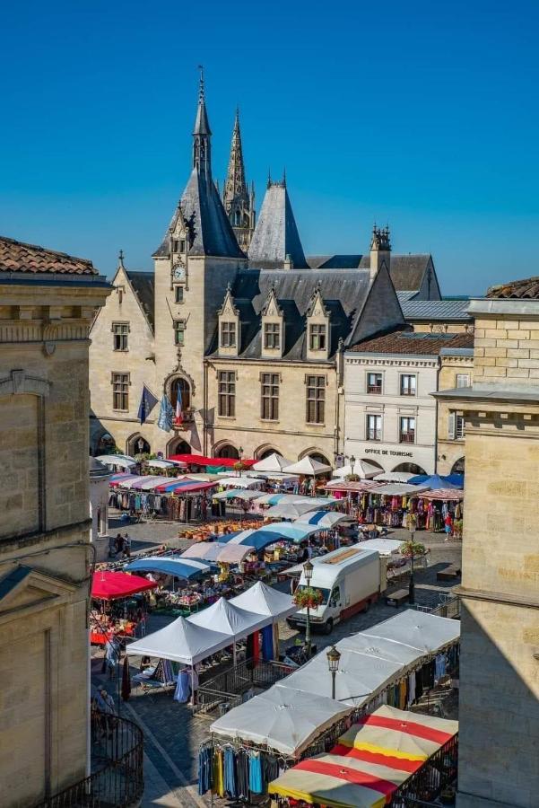 Appartement Quinault Libourne Bagian luar foto